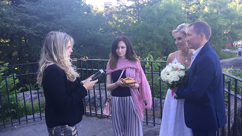 Bilingual Russian Wedding Minister Alisa. New York, New Jersey, PA, CT, and other states